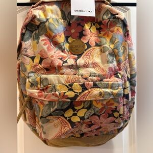 🆕O'Neill Shoreline Floral Backpack
